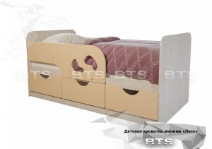 Детская кровать Минима, крем- брюле